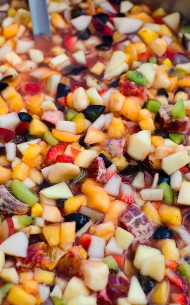 Gian Fruit Salad Party Italy — Stock Photo, Image