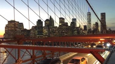 ünlü Brooklyn Köprüsü New York, ABD