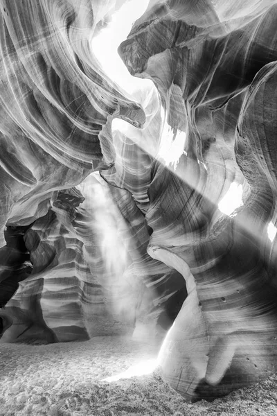 Верхний Каньон Слота Антилопы Лучом Света Каньон Страница Аризона Сша — стоковое фото