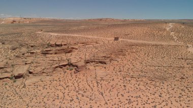 Arizona çölü, ABD Hava görünümünü.