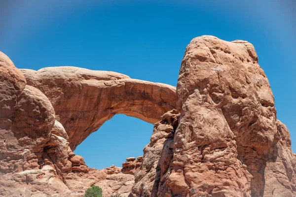 Arco Torreta Parque Nacional Arches Utah —  Fotos de Stock