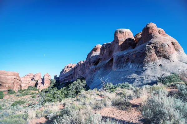 Arches National Park Yaz Manzara Utah — Stok fotoğraf