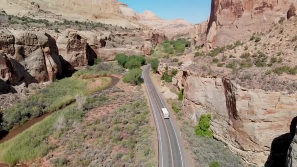 Montagnes Parc National Zion États Unis — Video