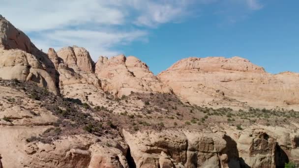 Dağlar Zion National Park Abd — Stok video