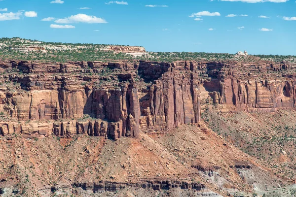 Krajobraz Parku Narodowego Canyonlands Utah — Zdjęcie stockowe