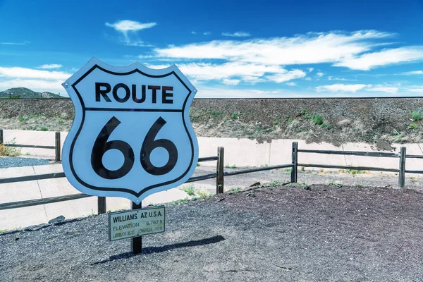 Historic Route Sign Usa — Stock Photo, Image