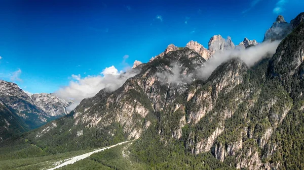 Veduta Aerea Della Bellissima Valle — Foto Stock