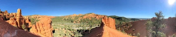 Vue Panoramique Sur Red Canyon Utah — Photo