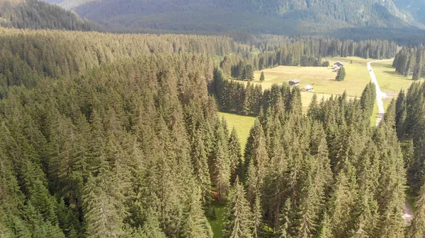 Vista Aérea Del Hermoso Valle — Foto de Stock