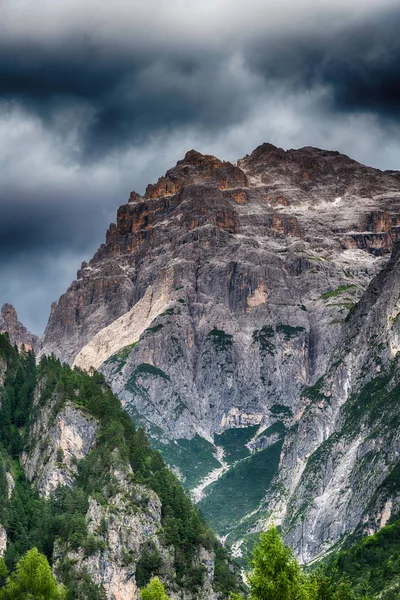 Vrchol Hory Dolomity Itálie — Stock fotografie