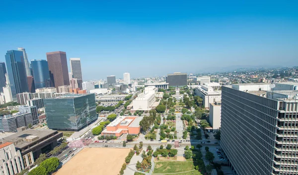 Лос Анджелес Липня 2017 Пташиного Польоту Міста Лос Анджелес Центр — стокове фото