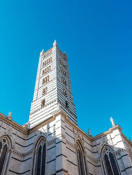 Siena Toscaanse Stad Italië Middeleeuwse Architectuur — Stockfoto