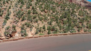 İnanılmaz hava görünümünü Zion National Park, Utah - Amerika Birleşik Devletleri.