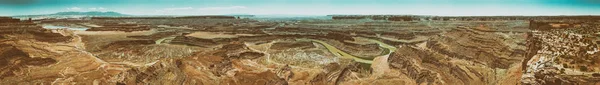 Geweldige Luchtfoto Van Dead Horse Point State Park Utah — Stockfoto