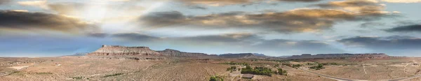 Luftaufnahme Der Schlucht Utah Vereinigte Staaten — Stockfoto
