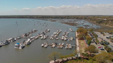 Beaufort, Sc havadan görünümü.