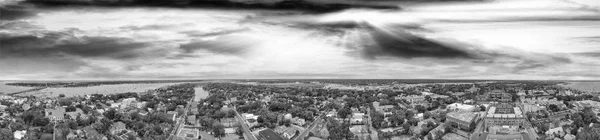 Gün Batımında Augustine Hava Panoramik Şehir Manzarası Yerler — Stok fotoğraf