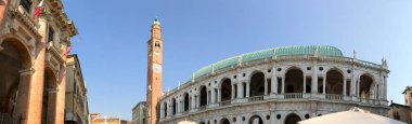 Vicenza, İtalya'nın ortaçağ mimarisi.