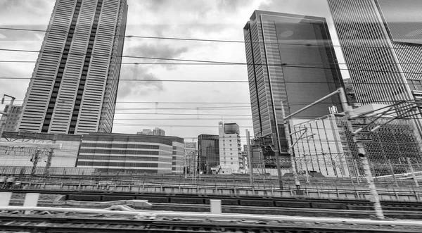 Paesaggio Urbano Nagoya Dalla Stazione Centrale Giappone — Foto Stock