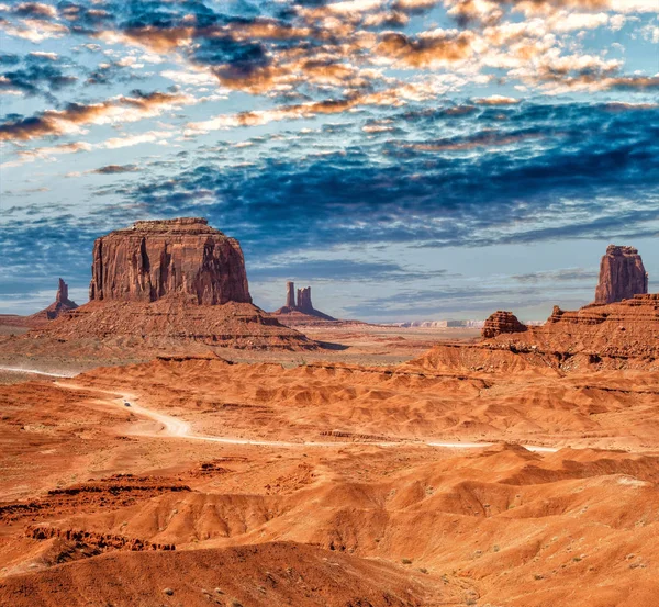 Parque Nacional Monument Valley Hermoso Día Verano —  Fotos de Stock