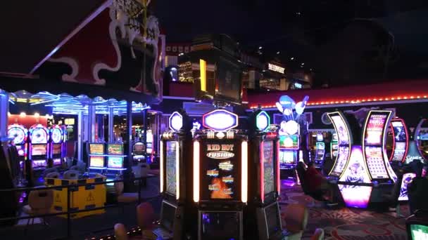 Las Vegas Juin 2018 Machines Sous Dans Casino Las Vegas — Video