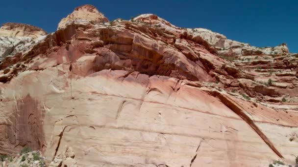 Natur Sköna Bilder Stora Canyon Solig Dag — Stockvideo