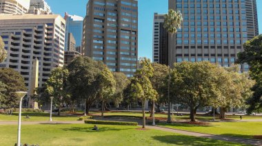 Güzel bir günde, Avustralya Sydney Hyde Park.