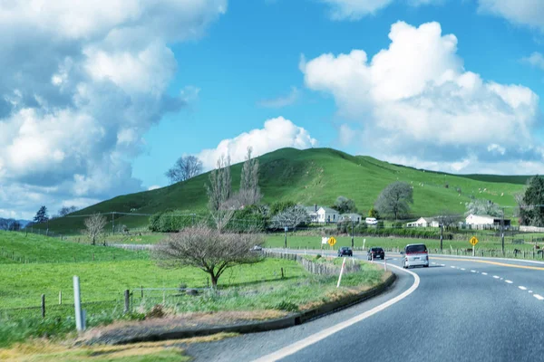 Road Beautiful Hills — Stock Photo, Image
