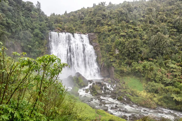 Marokopa Falls New Zealand — Stock Photo, Image