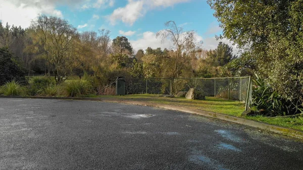 Vista Para Solo Belo Parque Cidade — Fotografia de Stock