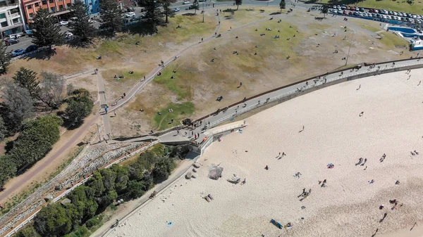 Luftaufnahme Des Bondi Beach Pools Australien — Stockfoto