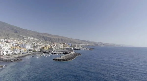 Tenerife Coastline Aerial View Spain — Stock Photo, Image