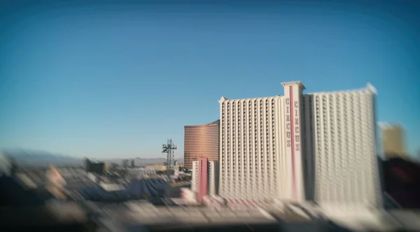 Las Vegas Junho 2018 Vista Aérea Cidade Perto Circus Circus — Fotografia de Stock