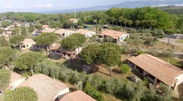 Tuscany homes countryside, Italy.