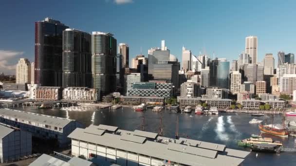 Sydney City Skyline Australië Video — Stockvideo