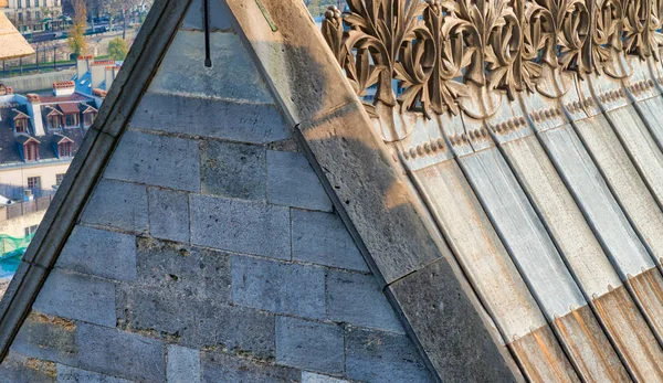 Notre Dame Kathedrale Paris Einem Schönen Sonnigen Wintertag — Stockfoto