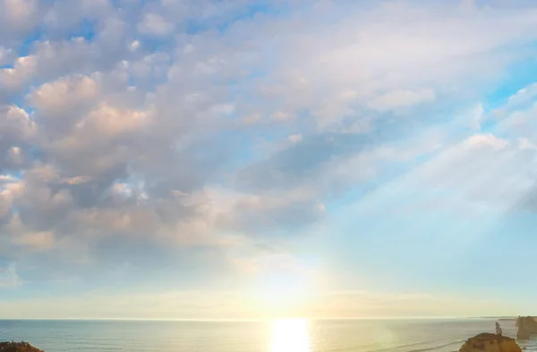 Incredibile Scenario Tramonto Great Ocean Road Australia — Foto Stock