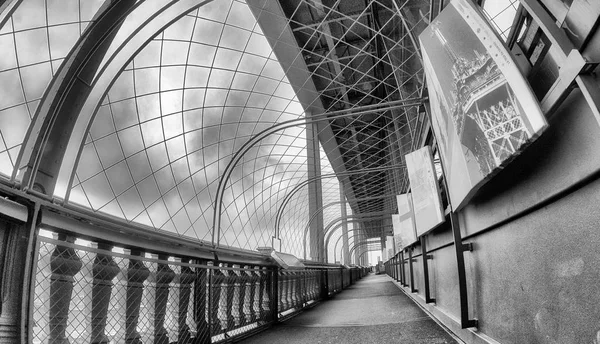 Powerful Structure Eiffel Tower Wide Angle View — Stock Photo, Image