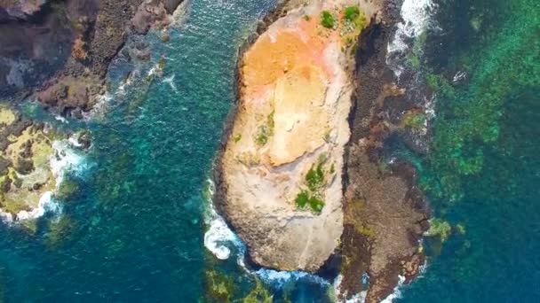 Niesamowite Plażę Ocean Coast Cape Schanck Wielka Brytania — Wideo stockowe