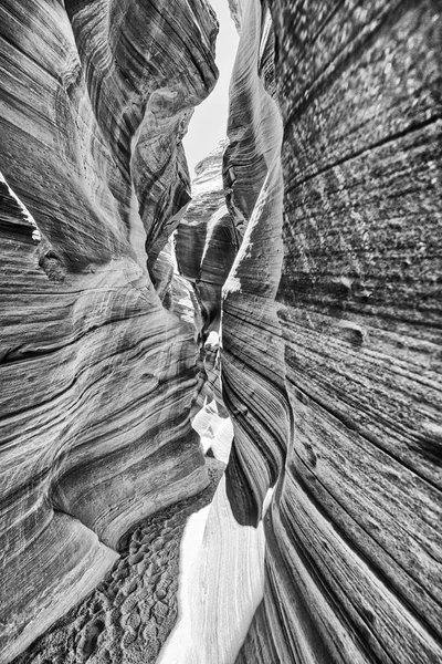 Antilopen Canyon Usa Wunderbare Aussicht Auf Felsen Und Licht — Stockfoto