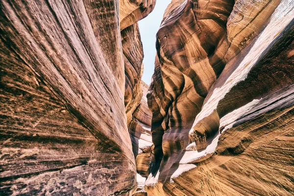 Belle Vue Lumière Intérieur Antelope Canyon Arizona — Photo