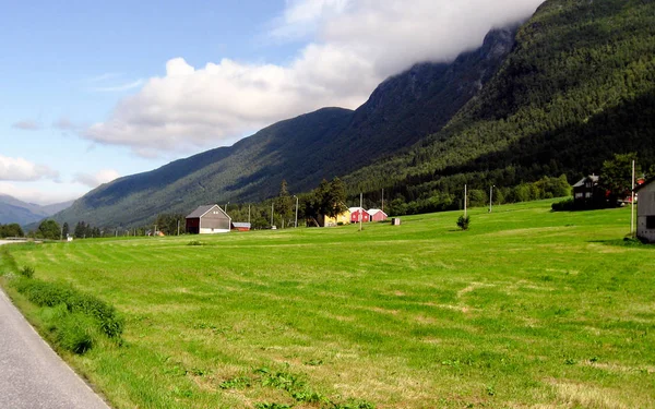 Szczegóły Norweskiej Wsi Sierpień 2006 — Zdjęcie stockowe