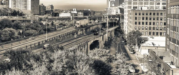 New York City Października 2015 Brooklyn Ulice Panoramę Miasta Nowy — Zdjęcie stockowe