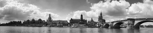 Dresden Deutschland Juli 2016 Panoramablick Auf Stadtstraßen Dresden Ist Eine — Stockfoto