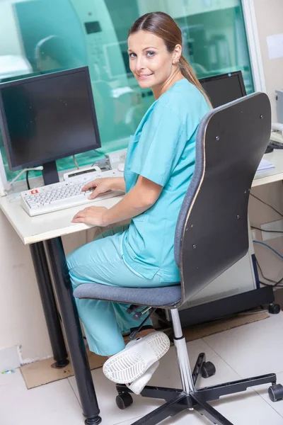 Cute Nurse Work — Stock Photo, Image