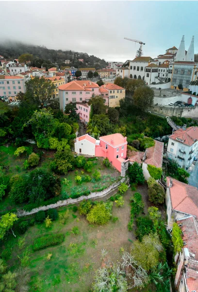 Aerial View Sintra Sunset Portugal — Stock Photo, Image