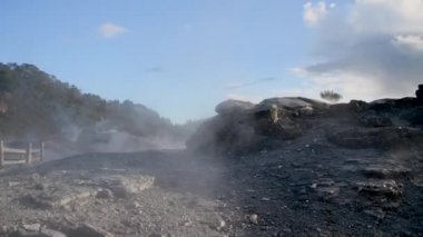 Pohutu şofben, Te Puia Milli Parkı, Yeni Zelanda.