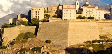 Korsika Mimarisinin Detayları, Fransa