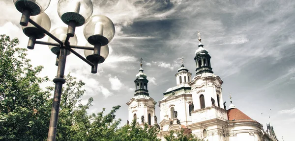 Medeltida Arkitekturen Tjeckien Sommarsäsongen Europa — Stockfoto