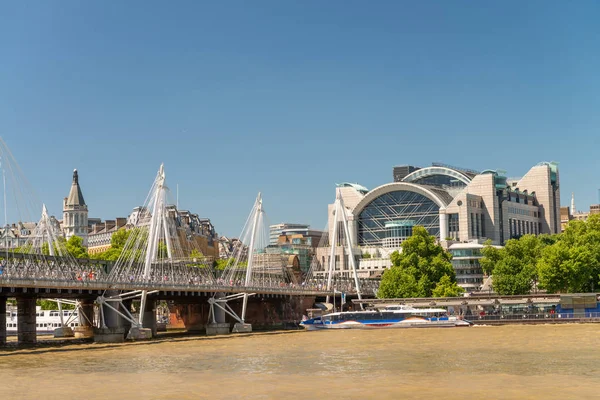 Golden Jubilee Bridges London — Stockfoto
